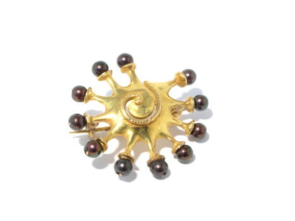 Alfinete cornucópia