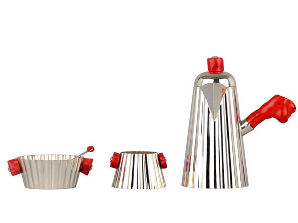 Serviço de café meias canas