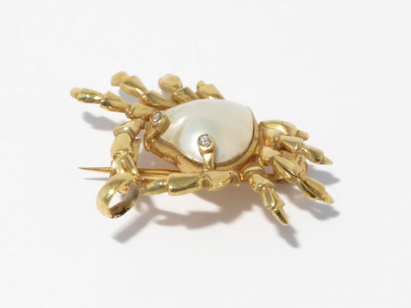 Alfinete caranguejo