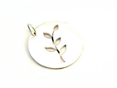 Medalha ramo de videira