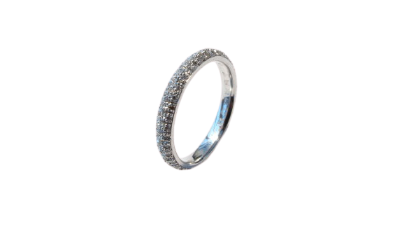 Eternity diamond ring